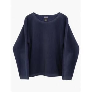 Patagonia Women's Navy Blue Pullover Fleece Sweatshirt